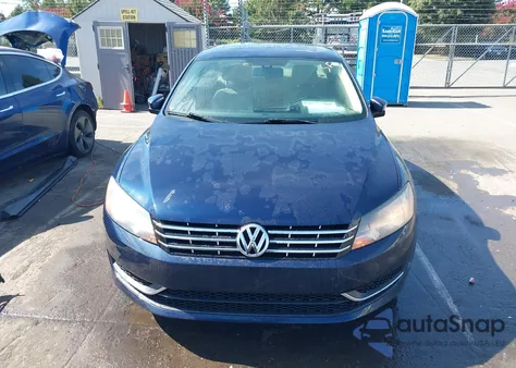 2012 Volkswagen Passat 2.5L Se z USA, uszkodzony, nr VIN 1VWBH7A33CC069574